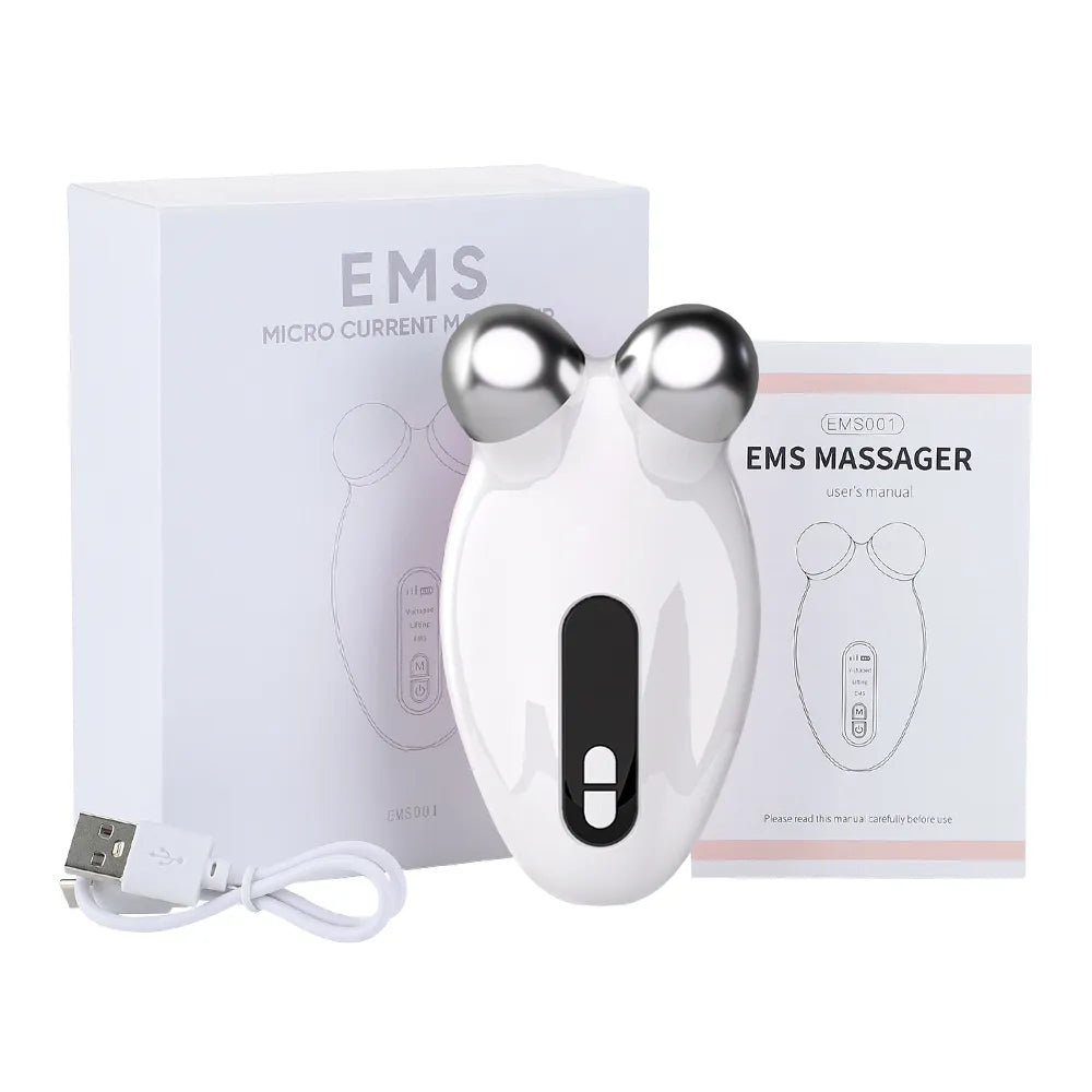 Rodillo Reafirmante Facial EMS NNEOBA Antiarrugas