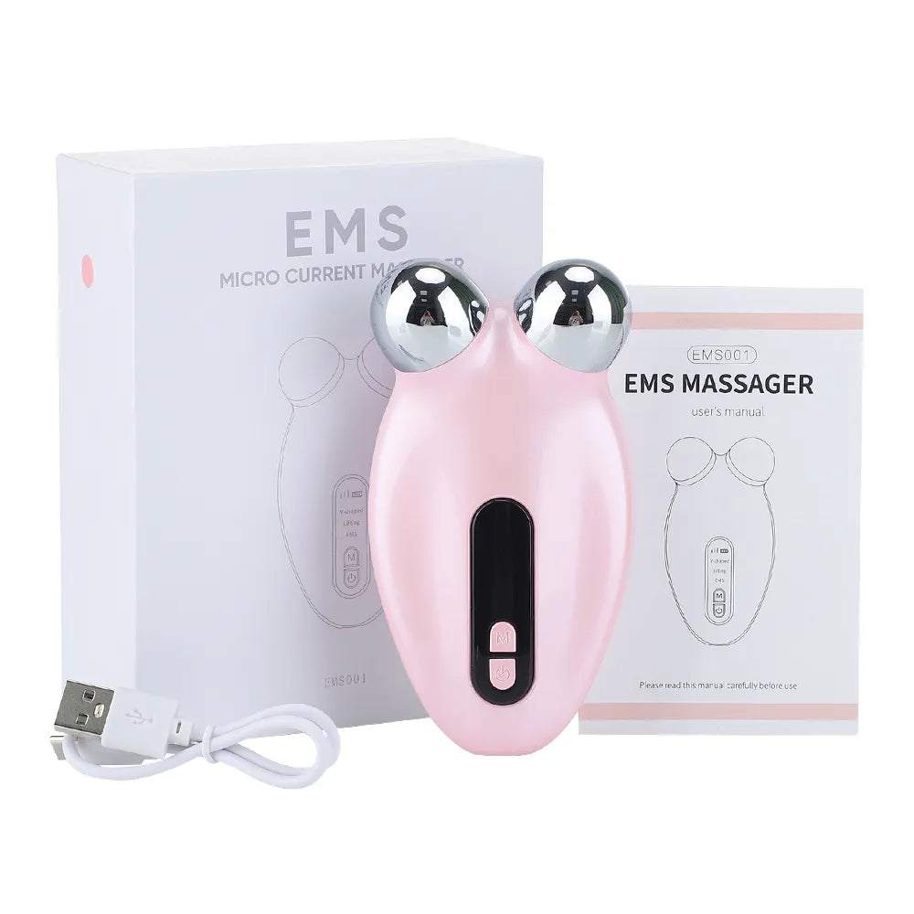 Rodillo Reafirmante Facial EMS NNEOBA Antiarrugas