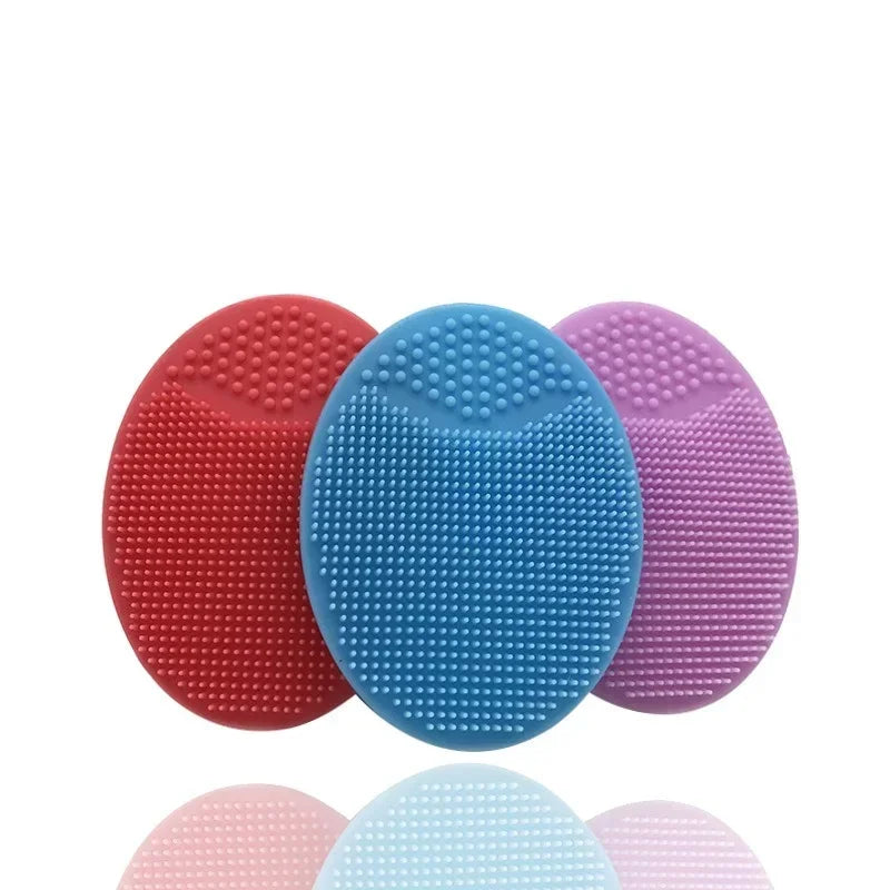 Silicone Face Cleansing Brush Facial Deep Pore Skin Care Scrub Cleaner Mini Beauty Soft Deep Cleaning Exfoliator